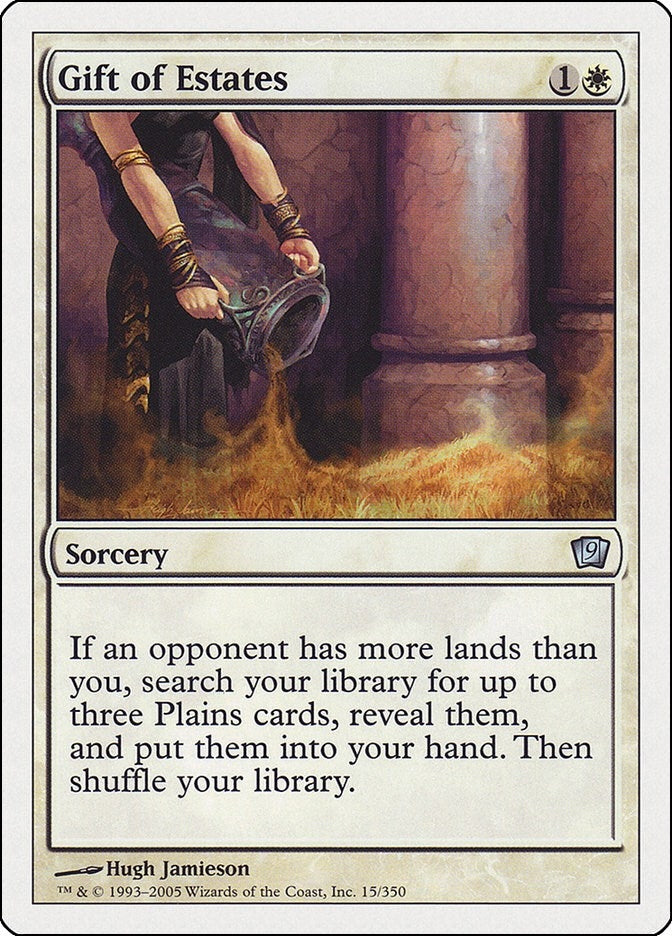 Image for Gift of Estates (15) (9th Edition) - Magic: The Gathering