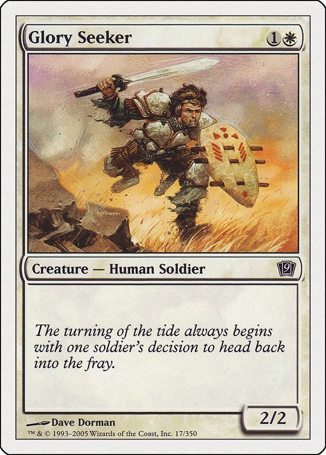 Image for Glory Seeker (17) (9th Edition) - Magic: The Gathering