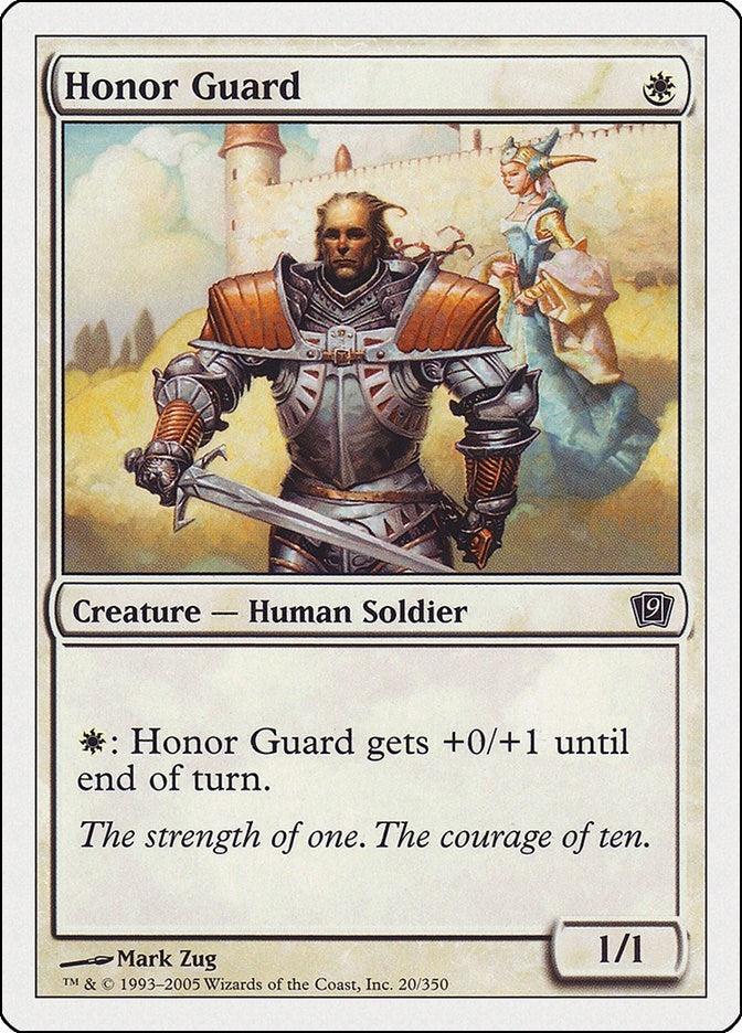 Image for Honor Guard (20) (9th Edition) - Magic: The Gathering