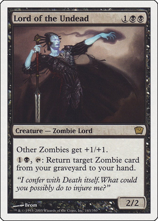 Image for Lord of the Undead (143) (9th Edition) - Magic: The Gathering