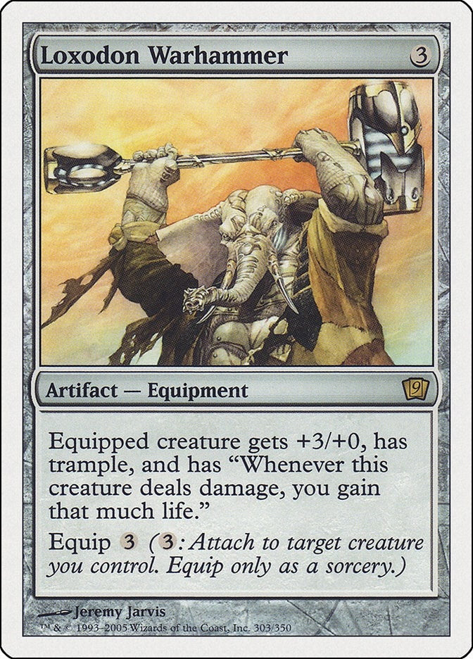Image for Loxodon Warhammer (303) (9th Edition) - Magic: The Gathering