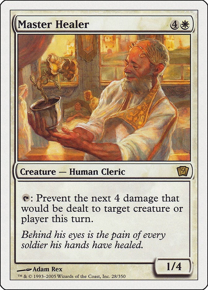 Image for Master Healer (28) (9th Edition) - Magic: The Gathering