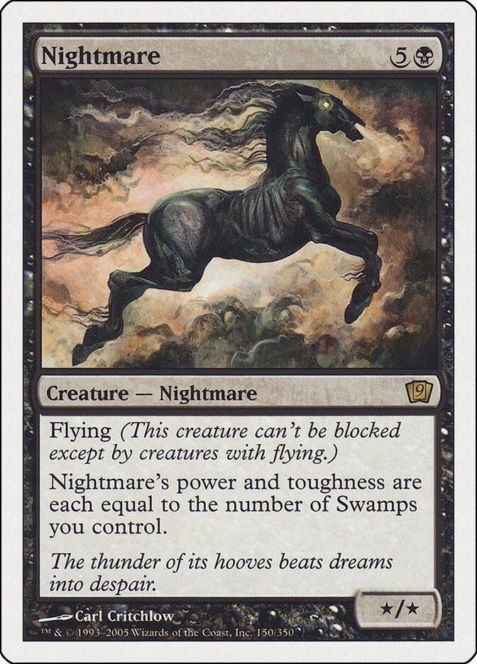 Image for Nightmare (150) (9th Edition) - Magic: The Gathering