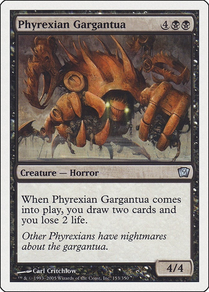 Image for Phyrexian Gargantua (153) (9th Edition) - Magic: The Gathering