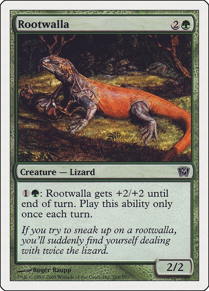 Image for Rootwalla (268) (9th Edition) - Magic: The Gathering
