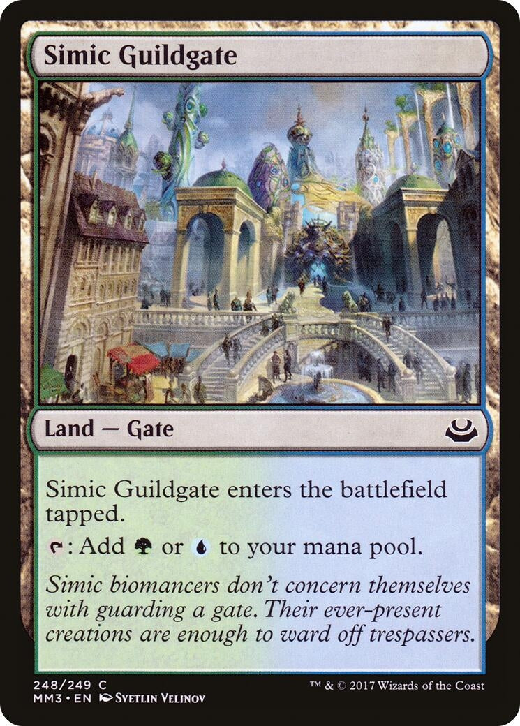 Image for Simic Guildgate (248) (Modern Masters 2017) - Magic: The Gathering