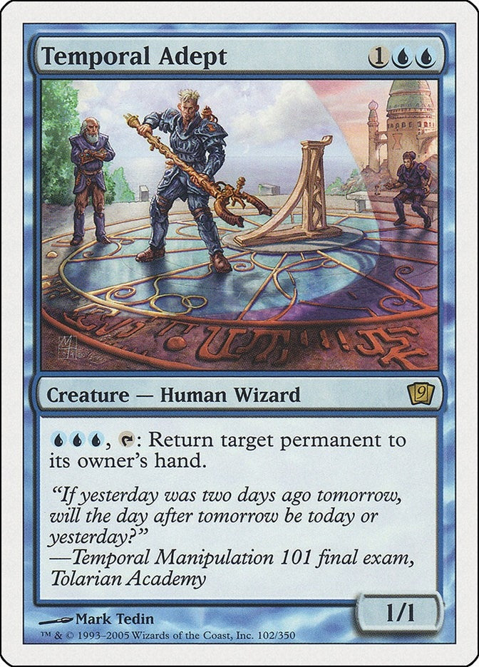 Image for Temporal Adept (102) (9th Edition) - Magic: The Gathering