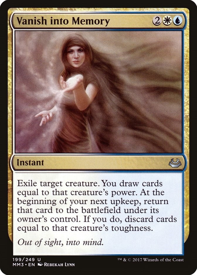 Image for Vanish into Memory (199) (Modern Masters 2017) - Magic: The Gathering