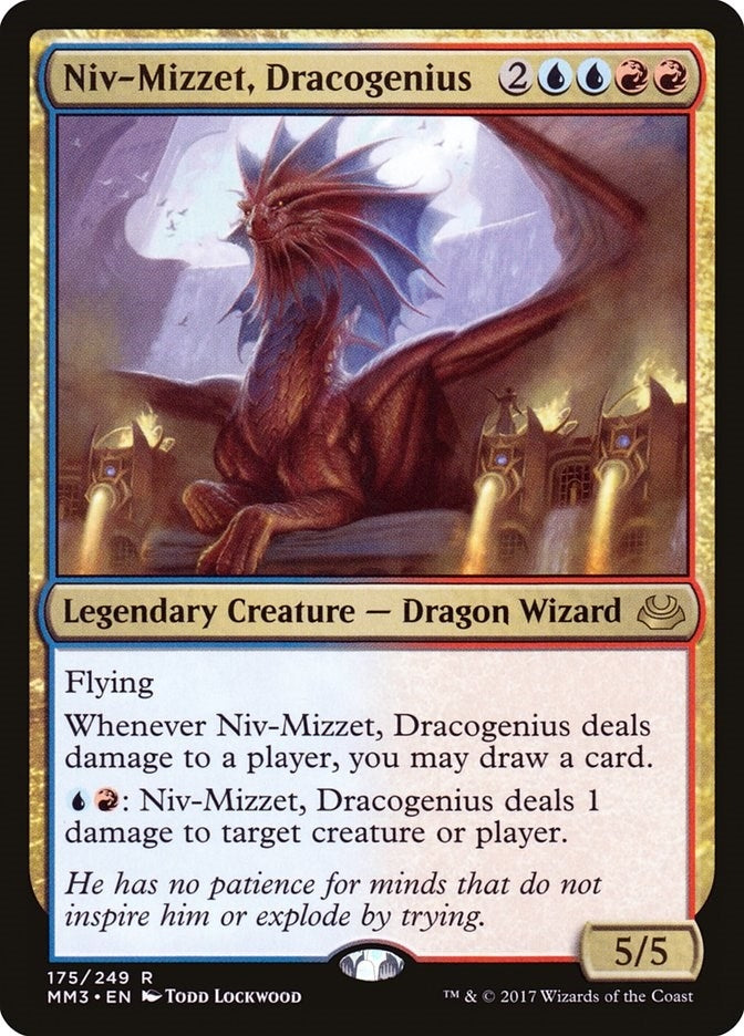 Image for Niv-Mizzet, Dracogenius (175) (Modern Masters 2017) - Magic: The Gathering