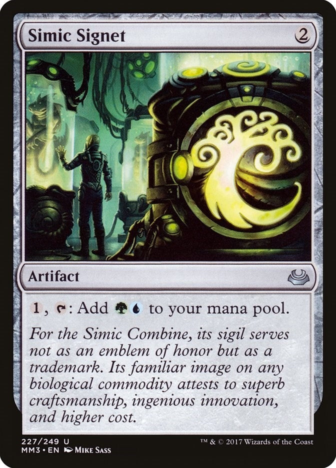 Image for Simic Signet (227) (Modern Masters 2017) - Magic: The Gathering