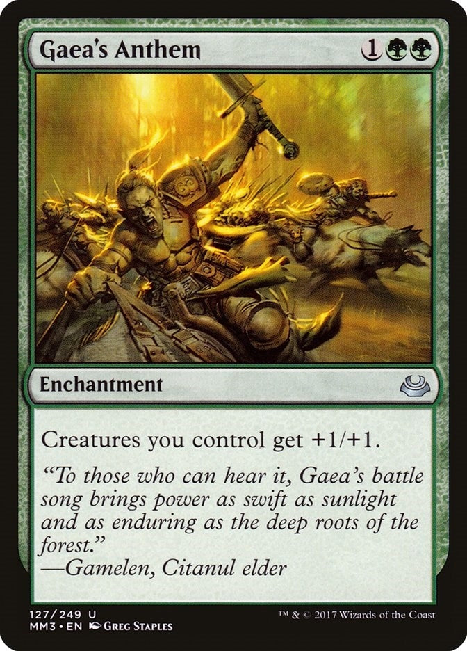 Gaea's Anthem (127) (Modern Masters 2017)