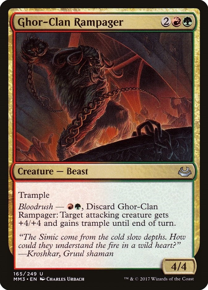 Ghor-Clan Rampager (165) (Modern Masters 2017)