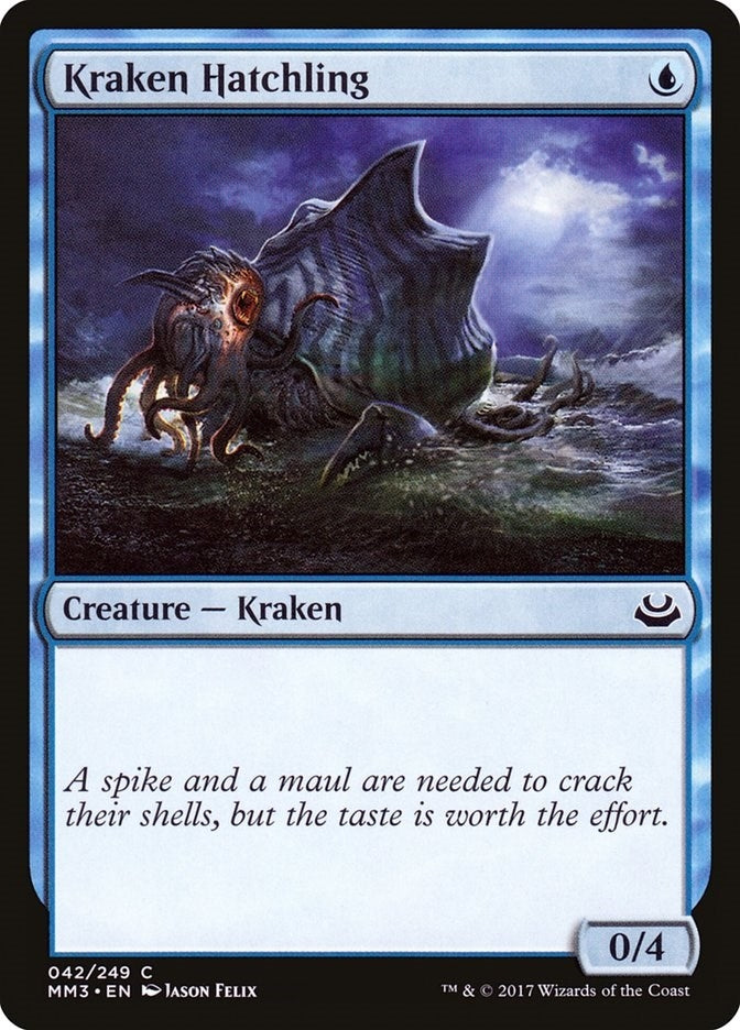 Image for Kraken Hatchling (42) (Modern Masters 2017) - Magic: The Gathering