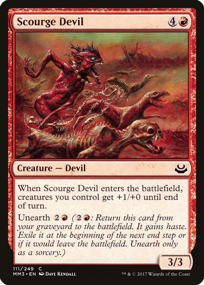 Image for Scourge Devil (111) (Modern Masters 2017) - Magic: The Gathering
