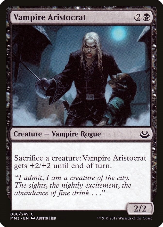 Image for Vampire Aristocrat (86) (Modern Masters 2017) - Magic: The Gathering