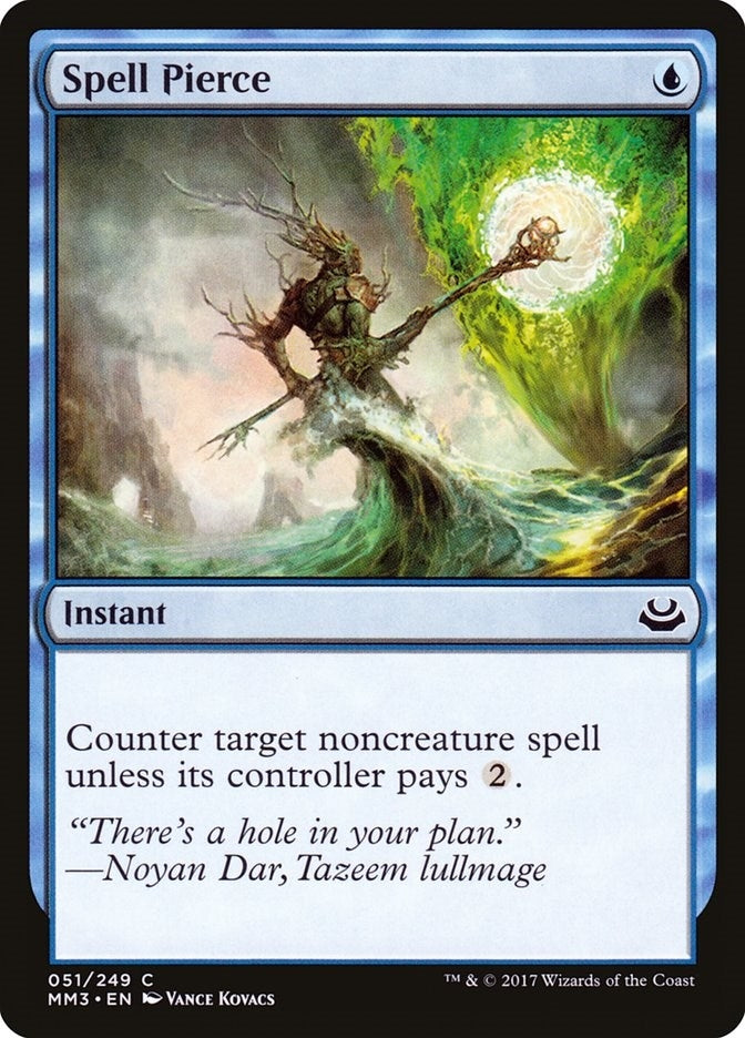 Image for Spell Pierce (51) (Modern Masters 2017) - Magic: The Gathering