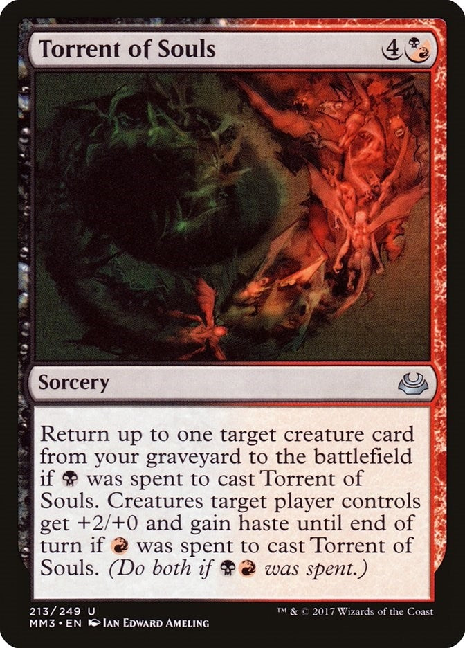Image for Torrent of Souls (213) (Modern Masters 2017) - Magic: The Gathering