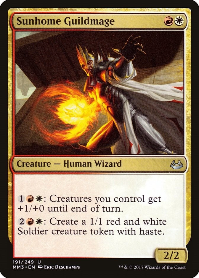 Image for Sunhome Guildmage (191) (Modern Masters 2017) - Magic: The Gathering
