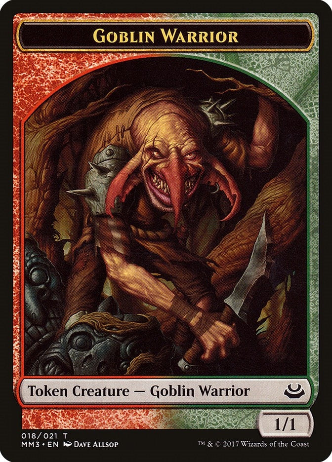 Image for Goblin Warrior Token (18) (Modern Masters 2017) - Magic: The Gathering