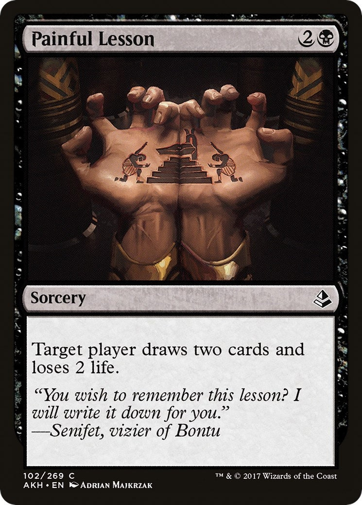 Painful Lesson (102) (Amonkhet)