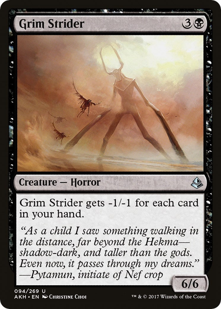 Image for Grim Strider (94) (Amonkhet) - Magic: The Gathering