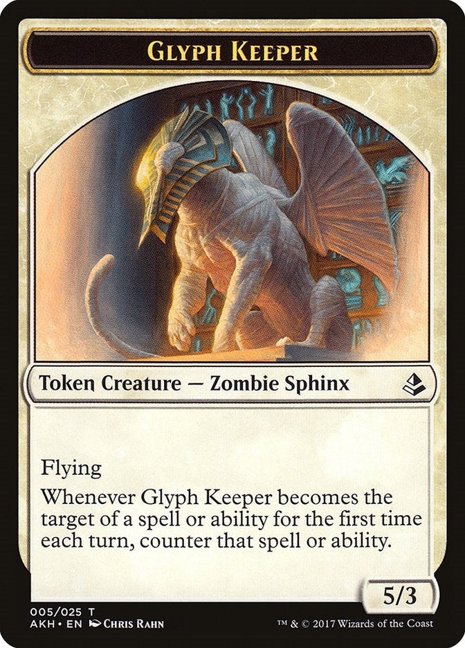 Glyph Keeper Token (5) (Amonkhet)