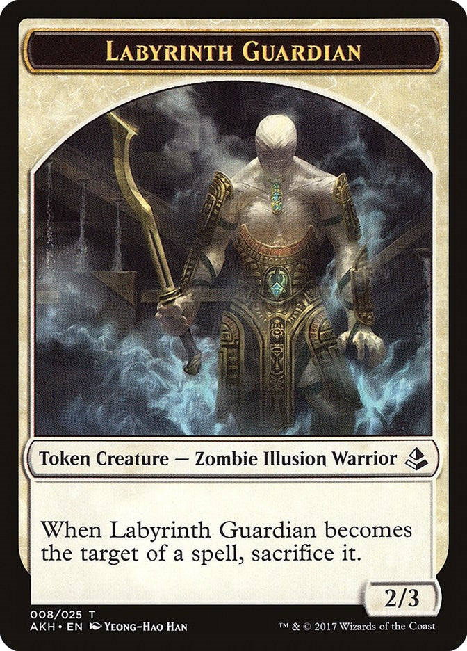 Image for Labyrinth Guardian Token (8) (Amonkhet) - Magic: The Gathering