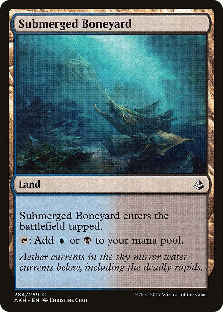 Submerged Boneyard (284) (Amonkhet)