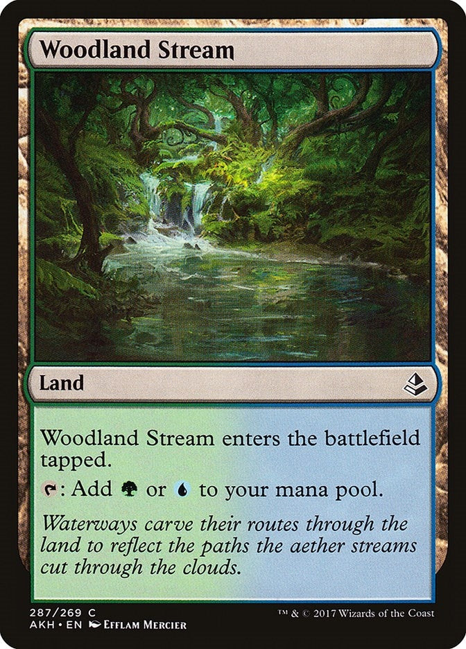 Image for Woodland Stream (287) (Amonkhet) - Magic: The Gathering