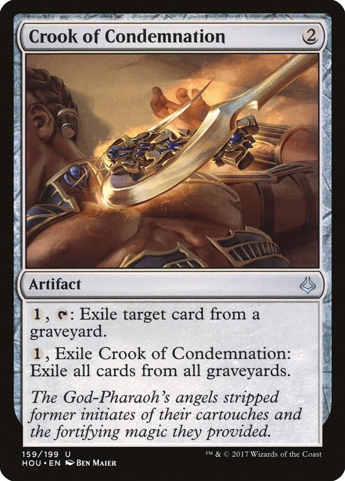 Image for Crook of Condemnation (159) (Hour of Devastation) - Magic: The Gathering