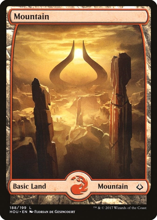 Image for Mountain (188) - Full Art (188) (Hour of Devastation) - Magic: The Gathering