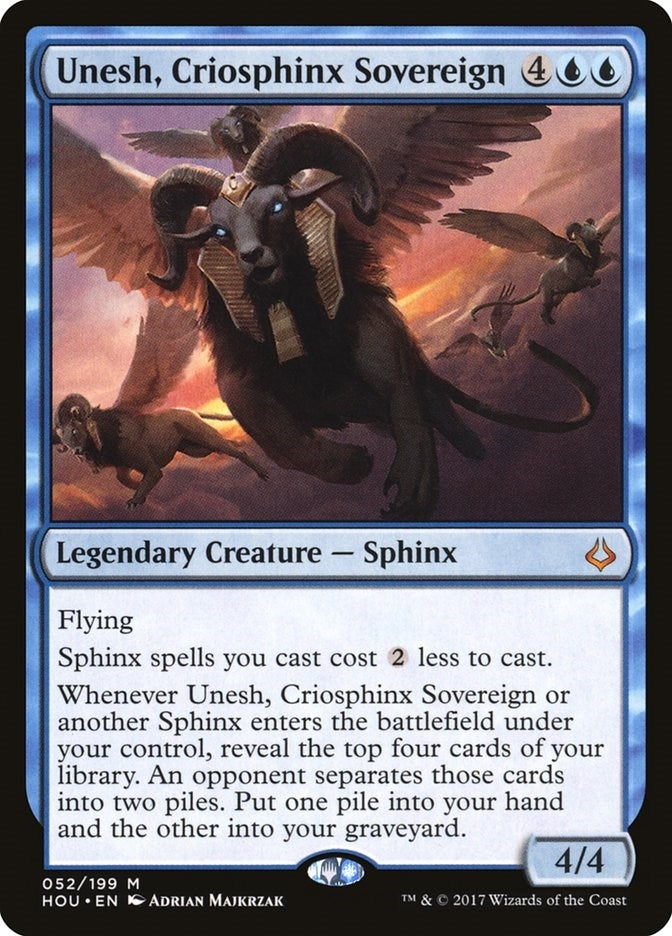Image for Unesh, Criosphinx Sovereign (52) (Hour of Devastation) - Magic: The Gathering