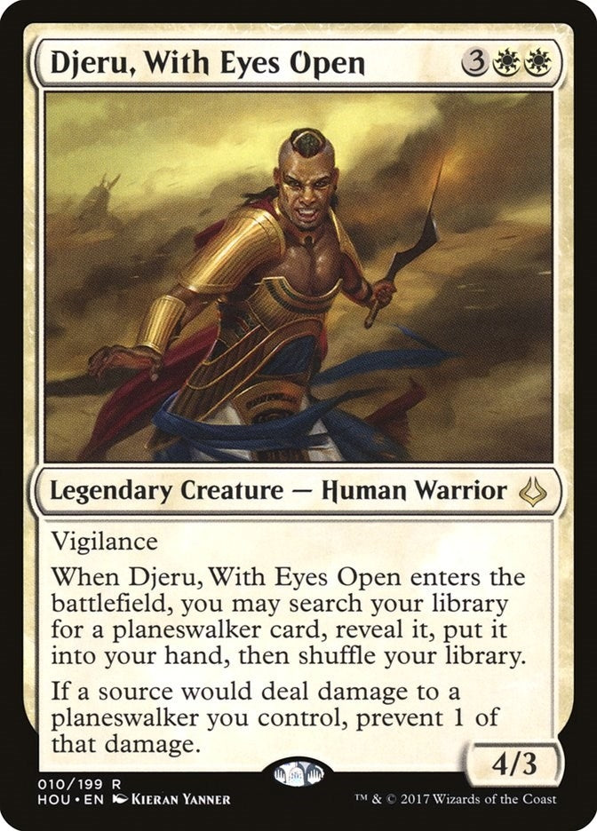 Image for Djeru, With Eyes Open (10) (Hour of Devastation) - Magic: The Gathering