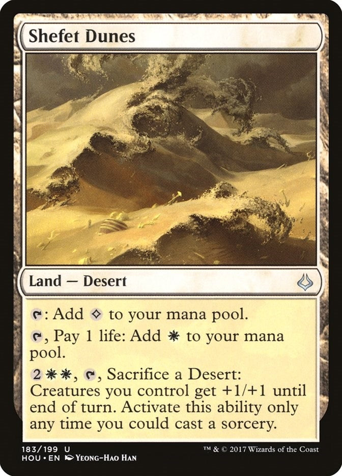 Image for Shefet Dunes (183) (Hour of Devastation) - Magic: The Gathering