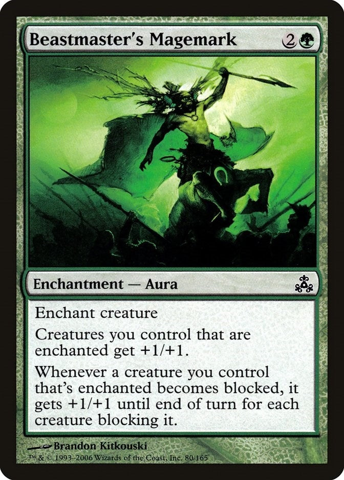 Image for Beastmaster's Magemark (80) (Guildpact) (GPT) - Magic: The Gathering