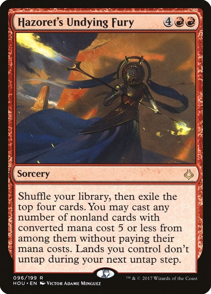 Image for Hazoret's Undying Fury (96) (Hour of Devastation) - Magic: The Gathering