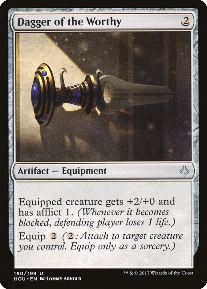 Image for Dagger of the Worthy (160) (Hour of Devastation) - Magic: The Gathering