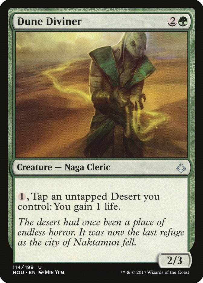 Image for Dune Diviner (114) (Hour of Devastation) - Magic: The Gathering