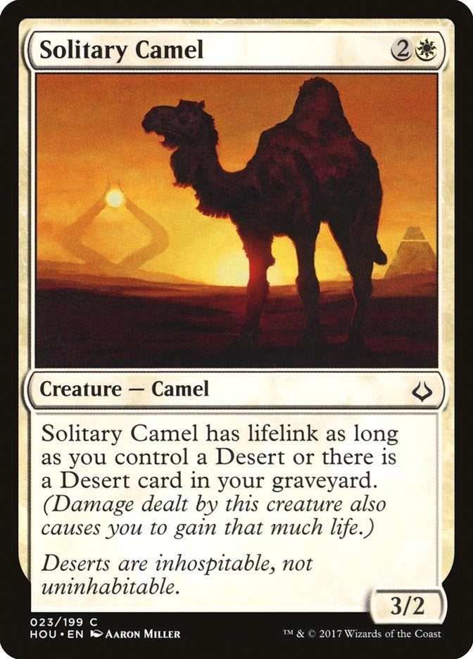 Image for Solitary Camel (23) (Hour of Devastation) - Magic: The Gathering