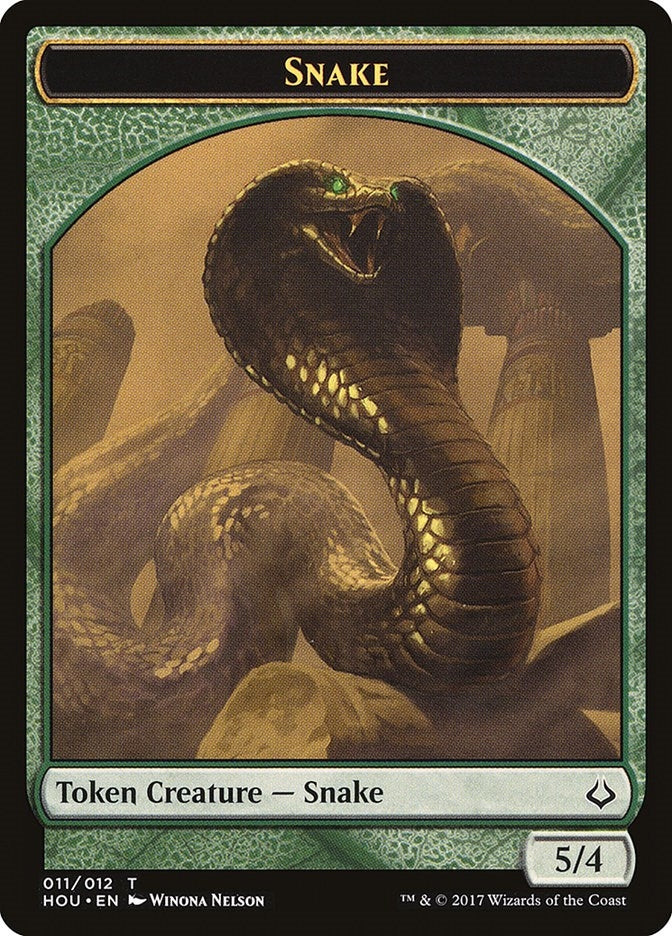 Image for Snake Token (11) (Hour of Devastation) - Magic: The Gathering