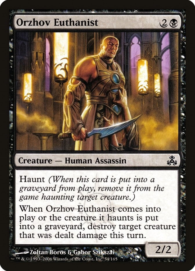 Image for Orzhov Euthanist (54) (Guildpact) (GPT) - Magic: The Gathering