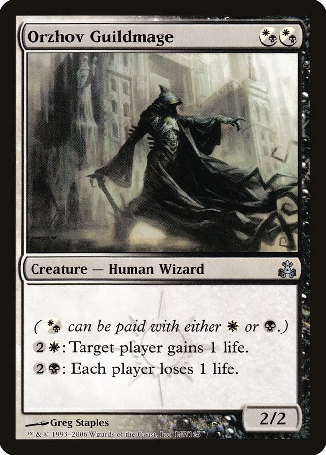 Image for Orzhov Guildmage (147) (Guildpact) (GPT) - Magic: The Gathering
