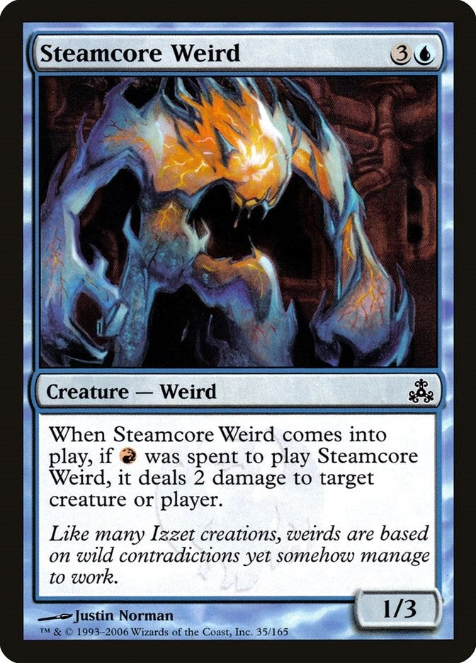 Image for Steamcore Weird (Guildpact) (GPT) - Magic: The Gathering