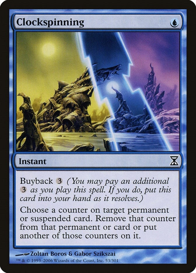 Image for Clockspinning (53) (Time Spiral) - Magic: The Gathering