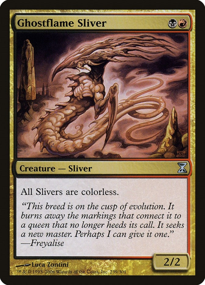 Ghostflame Sliver (239) (Time Spiral)