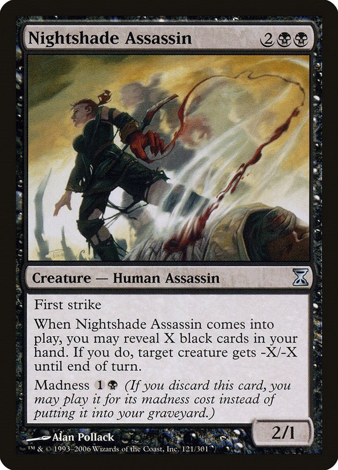 Nightshade Assassin (121) (Time Spiral)