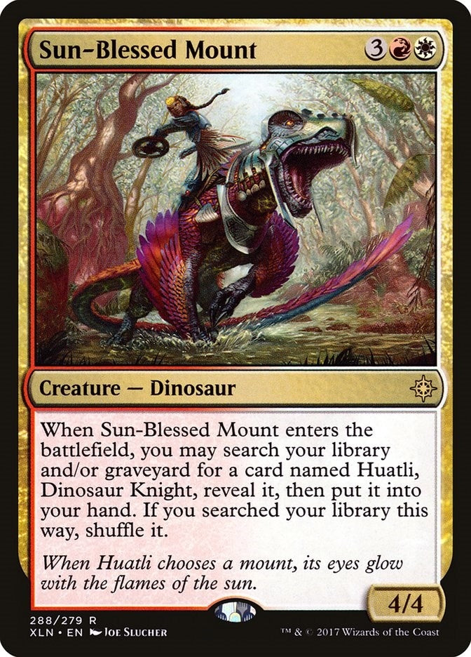 Image for Sun-Blessed Mount (288) (Ixalan) - Magic: The Gathering