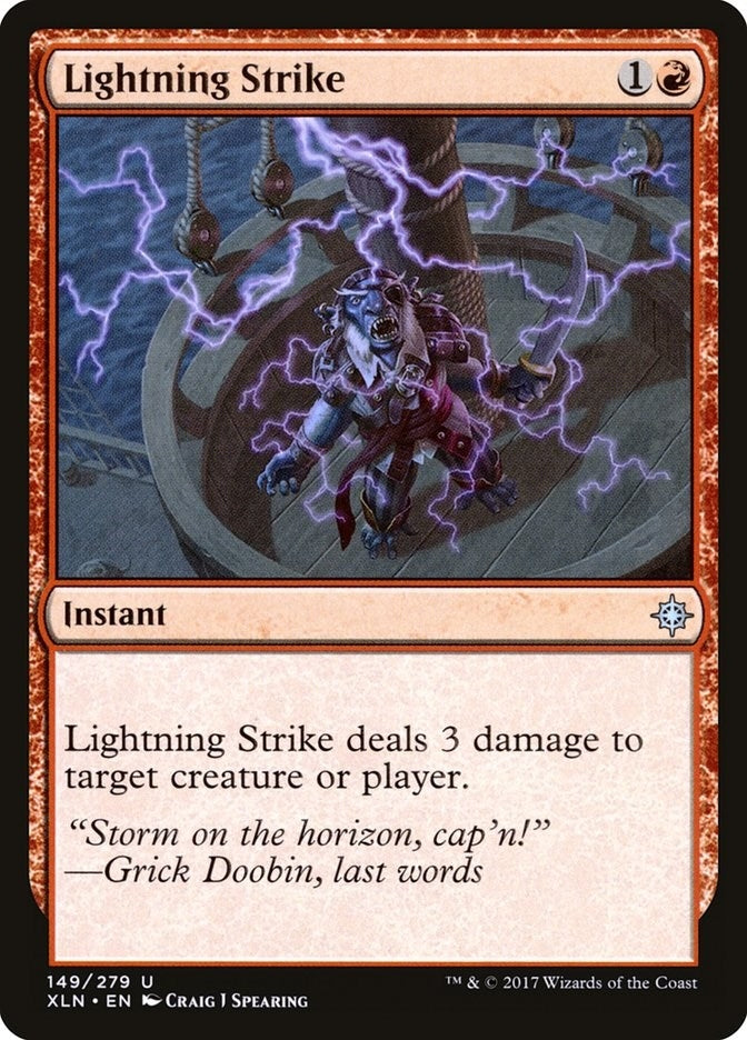 Image for Lightning Strike (149) (Ixalan) - Magic: The Gathering