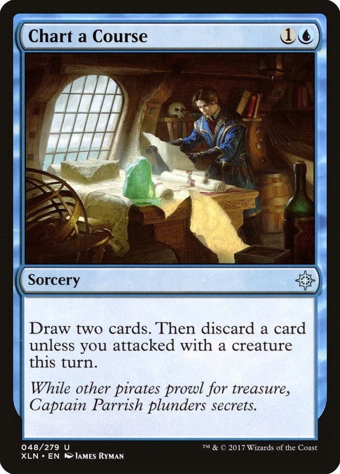 Image for Chart a Course (48) (Ixalan) - Magic: The Gathering