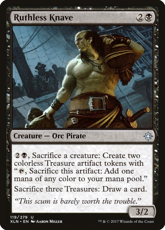 Image for Ruthless Knave (119) (Ixalan) - Magic: The Gathering